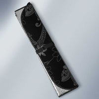 Hawaiian Honu And Surfboards Auto Sun Shade Silver Style LT05 - Polynesian Pride