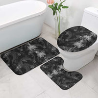 Hawaiian Honu And Surfboards Bathroom Set Silver Style LT05 - Polynesian Pride
