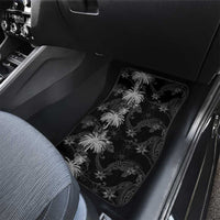 Hawaiian Honu And Surfboards Car Mats Silver Style LT05 - Polynesian Pride