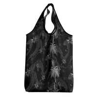 Hawaiian Honu And Surfboards Grocery Bag Silver Style LT05 - Polynesian Pride