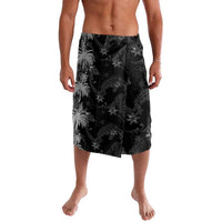 Hawaiian Honu And Surfboards Lavalava Silver Style LT05 Silver - Polynesian Pride