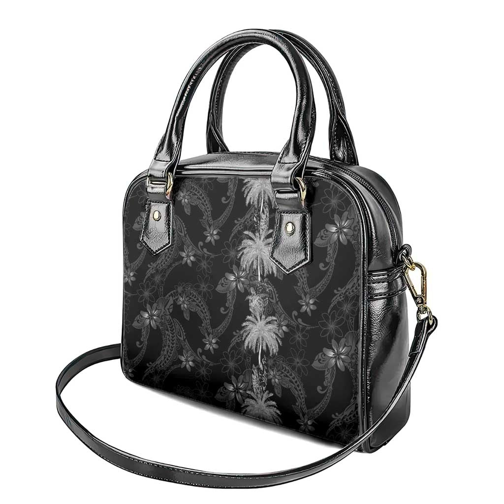 Hawaiian Honu And Surfboards Shoulder Handbag Silver Style LT05 - Polynesian Pride