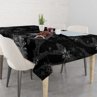Hawaiian Honu And Surfboards Tablecloth Silver Style LT05 - Polynesian Pride