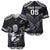 Custom New Zealand Maori Tiki Rugby Baseball Jersey Go Aotearoa Maori Pattern