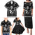 Custom New Zealand Maori Tiki Rugby Family Matching Puletasi and Hawaiian Shirt Go Aotearoa Maori Pattern