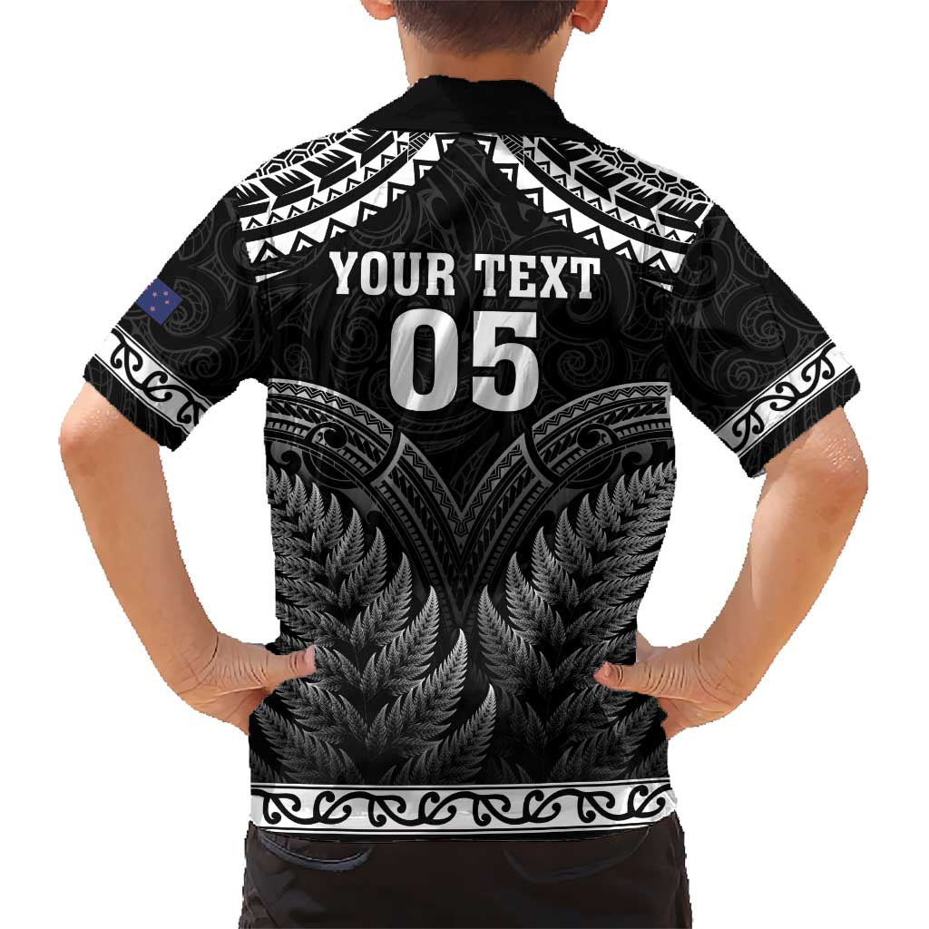 Custom New Zealand Maori Tiki Rugby Hawaiian Shirt Go Aotearoa Maori Pattern LT05 - Polynesian Pride