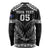 Custom New Zealand Maori Tiki Rugby Long Sleeve Shirt Go Aotearoa Maori Pattern