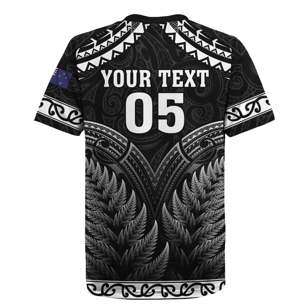 Custom New Zealand Maori Tiki Rugby Rugby Jersey Go Aotearoa Maori Pattern LT05 - Polynesian Pride