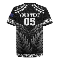 Custom New Zealand Maori Tiki Rugby Rugby Jersey Go Aotearoa Maori Pattern LT05 - Polynesian Pride