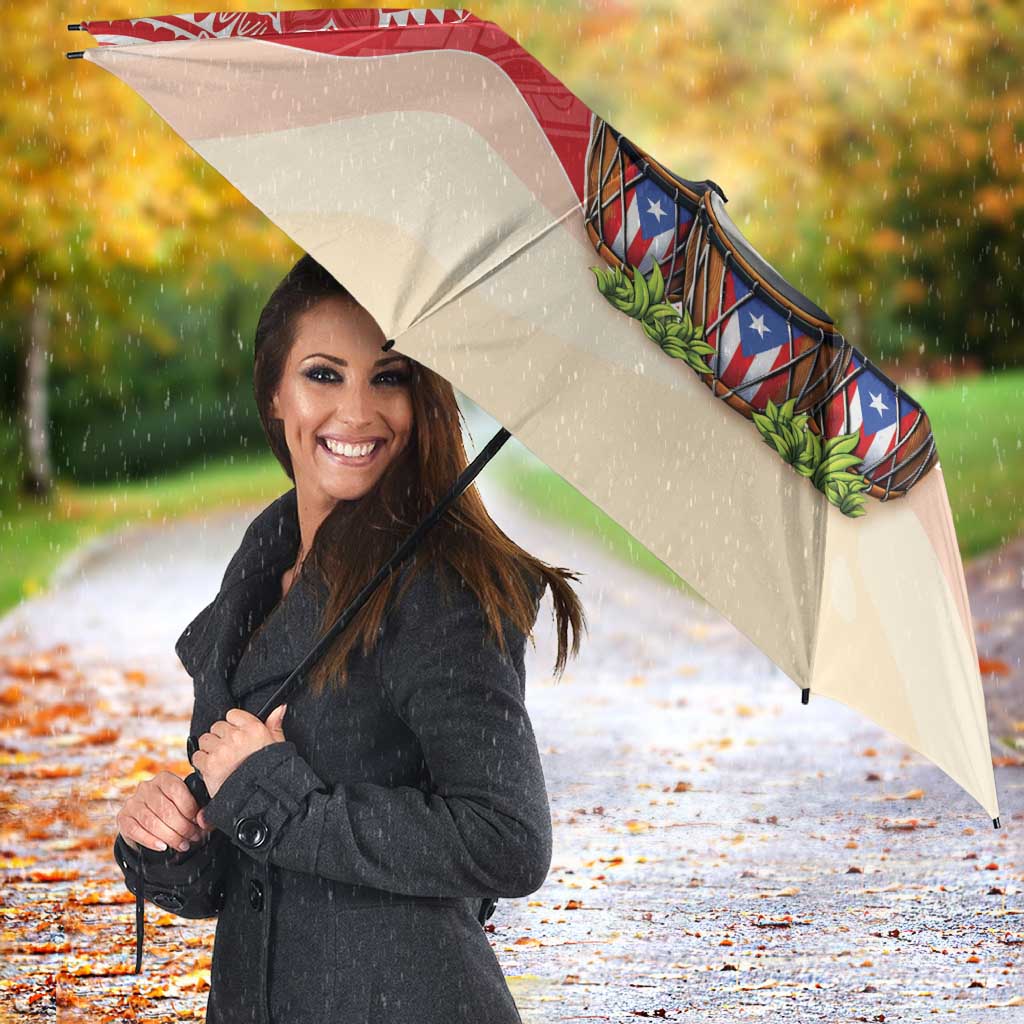 Puerto Rico Umbrella Coqui Frog With Polynesian Pattern LT05 - Polynesian Pride