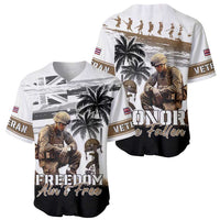 Hawaii Veterans Day Baseball Jersey Honor The Fallen Flag Grunge Style LT05 - Polynesian Pride