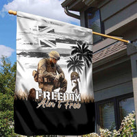 Hawaii Veterans Day Garden Flag Honor The Fallen Flag Grunge Style LT05 - Polynesian Pride