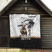 Hawaii Veterans Day Quilt Honor The Fallen Flag Grunge Style LT05 - Polynesian Pride