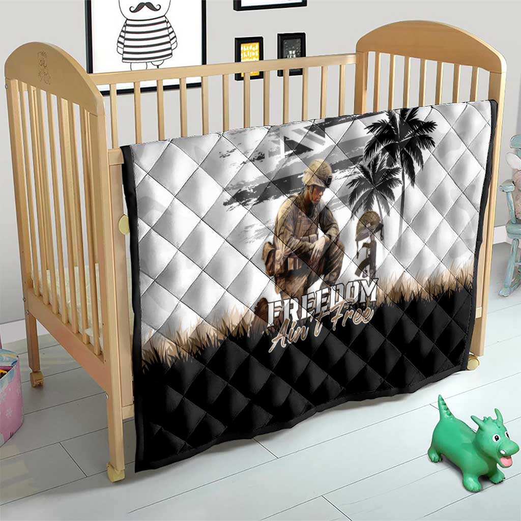 Hawaii Veterans Day Quilt Honor The Fallen Flag Grunge Style LT05 - Polynesian Pride