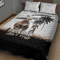 Hawaii Veterans Day Quilt Bed Set Honor The Fallen Flag Grunge Style LT05 - Polynesian Pride