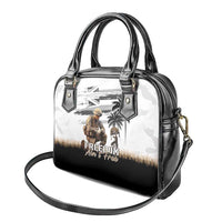 Hawaii Veterans Day Shoulder Handbag Honor The Fallen Flag Grunge Style LT05 - Polynesian Pride