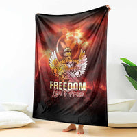 Hawaii Veterans Day Blanket May We Never Forget Freedom Isn't Free LT05 - Polynesian Pride