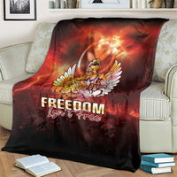 Hawaii Veterans Day Blanket May We Never Forget Freedom Isn't Free LT05 - Polynesian Pride
