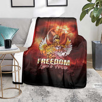Hawaii Veterans Day Blanket May We Never Forget Freedom Isn't Free LT05 - Polynesian Pride