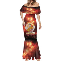 Hawaii Veterans Day Mermaid Dress May We Never Forget Freedom Isn't Free LT05 - Polynesian Pride