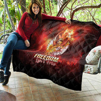 Hawaii Veterans Day Quilt May We Never Forget Freedom Isn't Free LT05 - Polynesian Pride