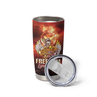 Hawaii Veterans Day Tumbler Cup May We Never Forget Freedom Isn't Free LT05 - Polynesian Pride