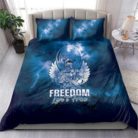Federated States of Micronesia Veterans Day Bedding Set May We Never Forget Freedom Isn't Free LT05 - Polynesian Pride