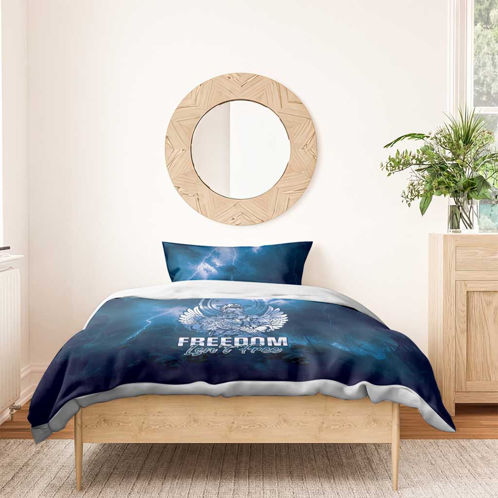 Federated States of Micronesia Veterans Day Bedding Set May We Never Forget Freedom Isn't Free LT05 - Polynesian Pride