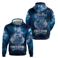 Federated States of Micronesia Veterans Day Hoodie May We Never Forget Freedom Isn't Free LT05 - Polynesian Pride