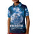 Federated States of Micronesia Veterans Day Kid Polo Shirt May We Never Forget Freedom Isn't Free