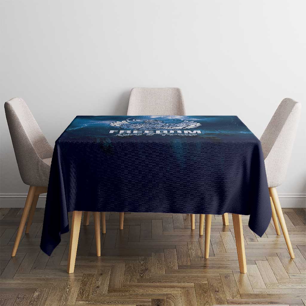 Federated States of Micronesia Veterans Day Tablecloth May We Never Forget Freedom Isn't Free LT05 - Polynesian Pride