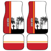 French Polynesia Armistice Day Car Mats Lest We Forget Flag Style LT05 - Polynesian Pride