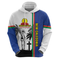 New Caledonia Armistice Day Hoodie Lest We Forget Flag Style LT05 - Polynesian Pride