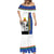 New Caledonia Armistice Day Mermaid Dress Lest We Forget Flag Style