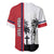 Wallis and Futuna Armistice Day Baseball Jersey Lest We Forget Flag Style