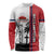 Wallis and Futuna Armistice Day Long Sleeve Shirt Lest We Forget Flag Style