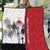 Wallis and Futuna Armistice Day Quilt Lest We Forget Flag Style