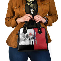 Wallis and Futuna Armistice Day Shoulder Handbag Lest We Forget Flag Style LT05 - Polynesian Pride