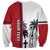 Wallis and Futuna Armistice Day Sweatshirt Lest We Forget Flag Style