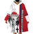 Wallis and Futuna Armistice Day Wearable Blanket Hoodie Lest We Forget Flag Style