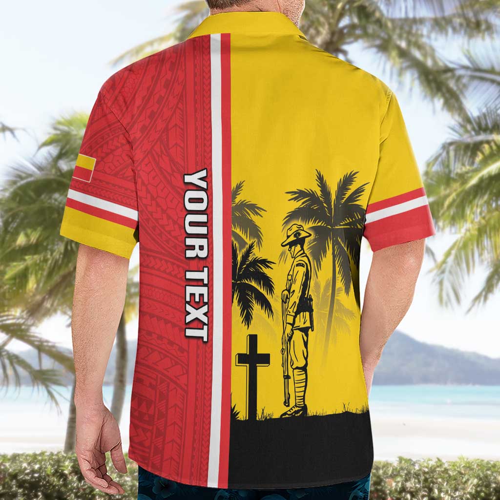 Marquesas Islands Armistice Day Hawaiian Shirt Lest We Forget Flag Style LT05 - Polynesian Pride