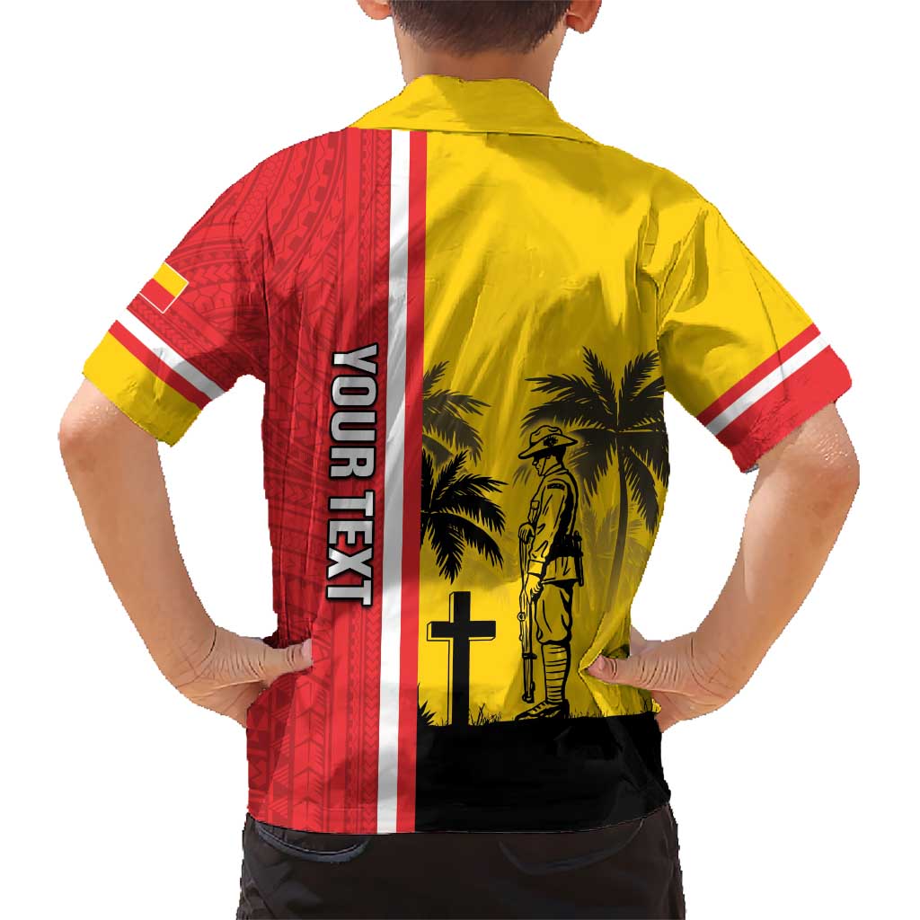 Marquesas Islands Armistice Day Hawaiian Shirt Lest We Forget Flag Style LT05 - Polynesian Pride