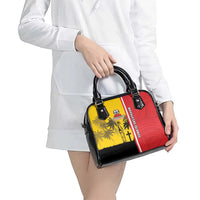 Marquesas Islands Armistice Day Shoulder Handbag Lest We Forget Flag Style LT05 - Polynesian Pride