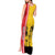 Marquesas Islands Armistice Day Tank Maxi Dress Lest We Forget Flag Style