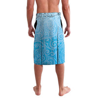 Personalised Malampa Fiji Day Lavalava Tribal Pattern With Tropical Flowers LT05 - Polynesian Pride