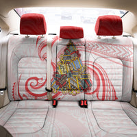 Happy Boxing Day Back Car Seat Cover Polynesian Gift Boxes Christmas Tree LT05 - Polynesian Pride
