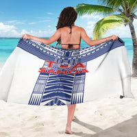 Rugby Toa Samoa Sarong Samoan Tatau White Version LT05 - Polynesian Pride