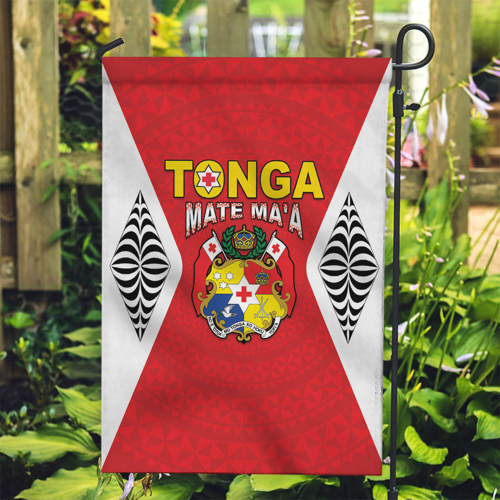 2026 Tonga Rugby XIII Garden Flag Sporty Style LT05 Garden Flag Red - Polynesian Pride