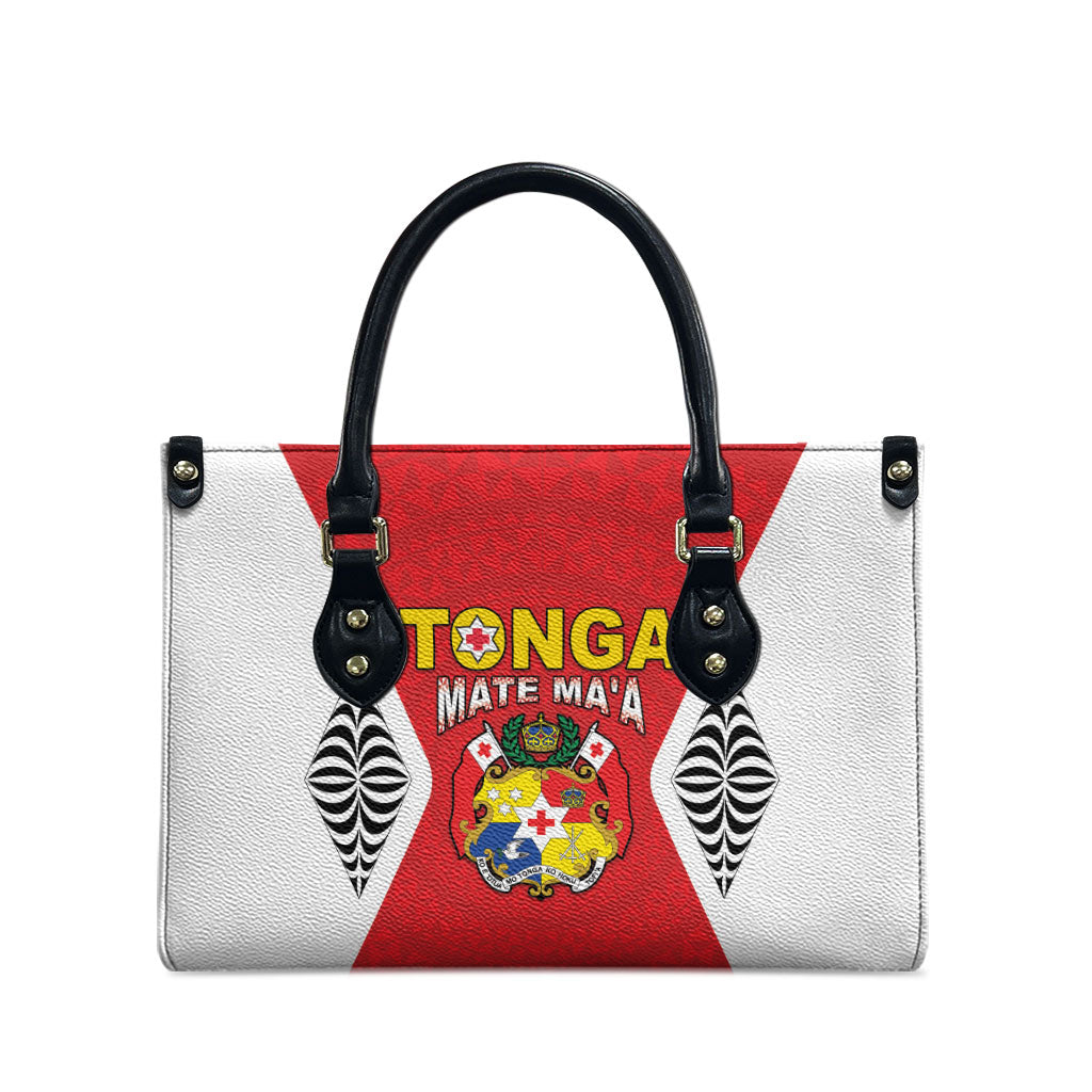 2026 Tonga Rugby XIII Leather Bag Sporty Style LT05 - Polynesian Pride