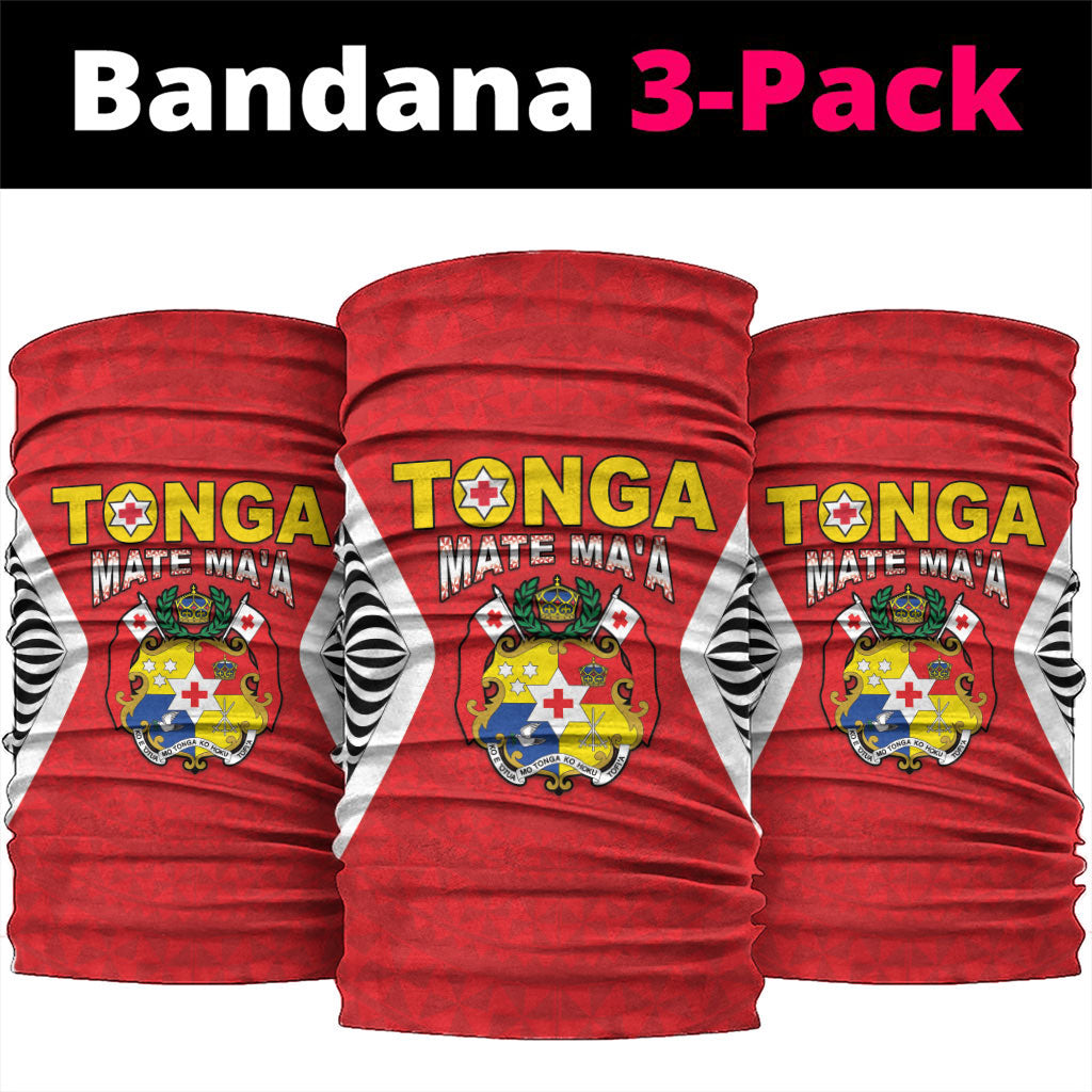 2026 Tonga Rugby XIII Neck Gaiter Sporty Style LT05 package One Size: 25*50cm Red - Polynesian Pride